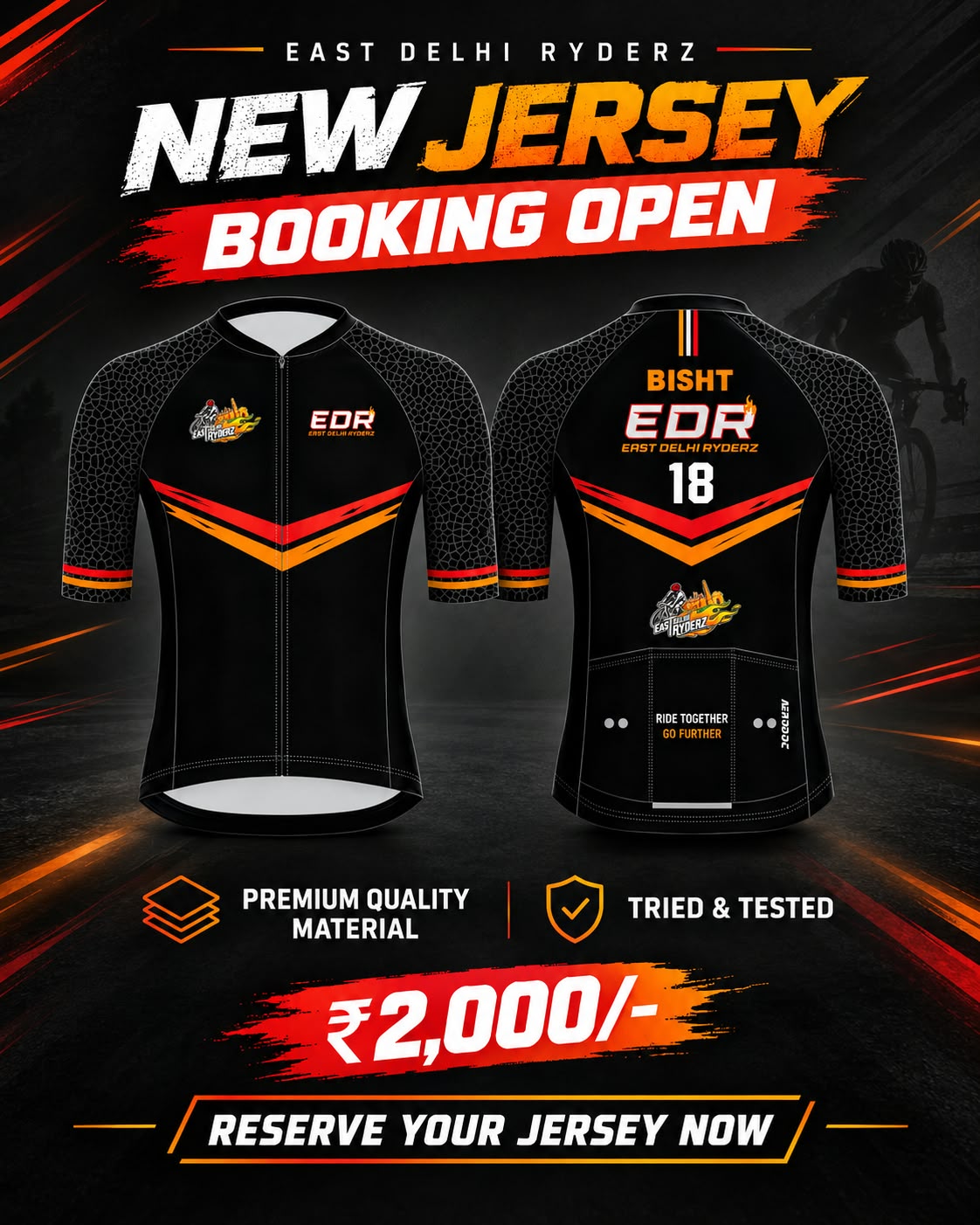 EDR CYCLING JERSEY 2027