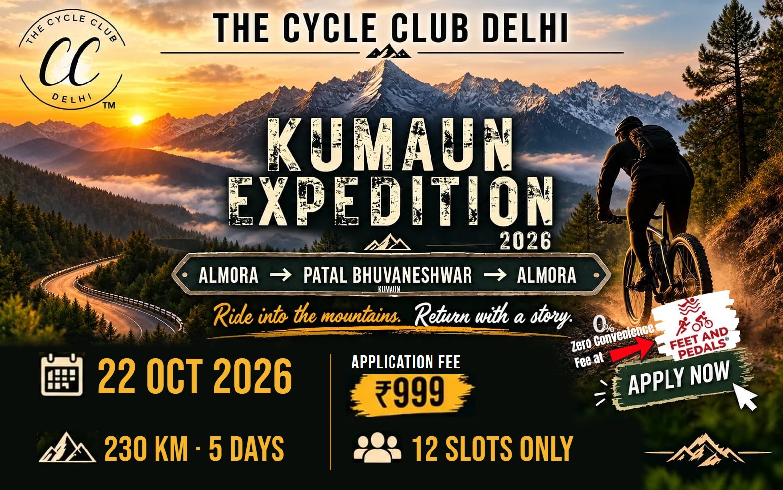 Kumaun Cycling Expedition 2026: Almora to Patal Bhuvaneshwar (22-26 Oct)